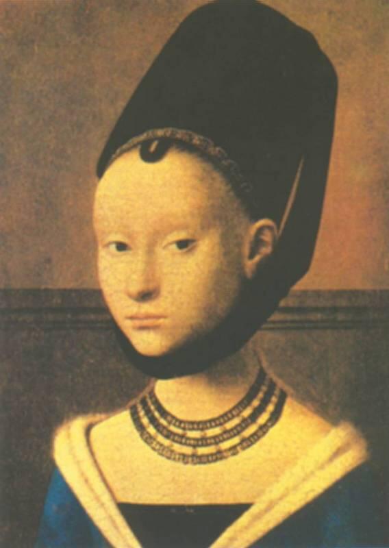 П Кристус Портрет молодой женщины 1450е В манере Рогира ван дер Вейдена - фото 19