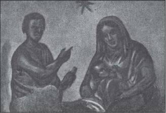 Рис 6 Богоматерь и пр Исаия Фреска в катакомбе Прискиллы в Риме По Роллеру - фото 6