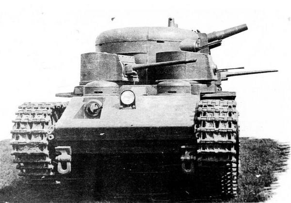 Танк Т351 на испытаниях Август 1932 года Хорошо видны откидные колпаки - фото 3