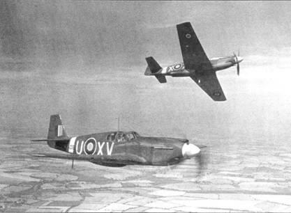 Два снимка самолетов Мустанг из 2й эскадрильи армейской поддержки 1942 год - фото 5
