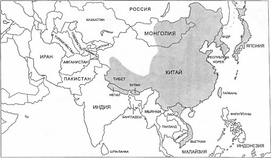 Карта 3 Распространение махаяны в Азии Глава 1 Буддизм и слоны Однажды Будда - фото 3