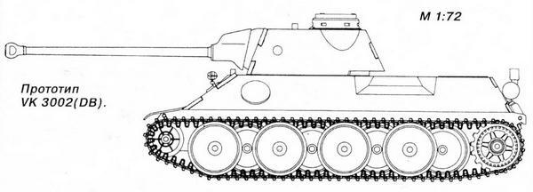 Прототип VK 3002DB Первые два танка V1 и V2 V Versuch опыт - фото 3
