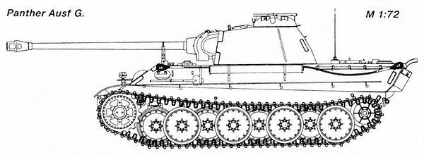 Пантера Ausf G Маска пушки типа Saukopfblende свиное рыло толщиной 120 - фото 15