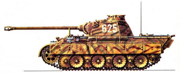 Panther Ausf A 5я танковая дивизия CC 5SS Panzer Divizion Wiking - фото 77