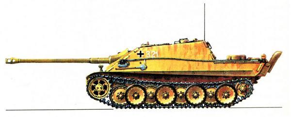 Jagdpanther 3я рота 1го батальона 130го учебного танкового полка - фото 84