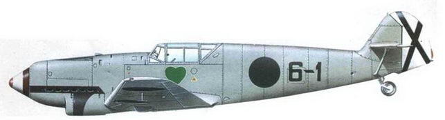 Me 109В раннего типа пилот оберлейтенант Ханнес Траутлофт 1937 год Самолет - фото 143