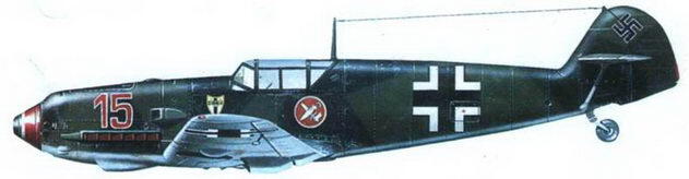 Me 109E3 из lJG 1 командира эскадрильи капитана Балтазара осеньзима 1939 - фото 153