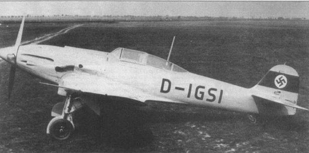 Не 112V9 WNr 1944 DIGSI прототип Не 112В превзошедшего Me 109 - фото 4