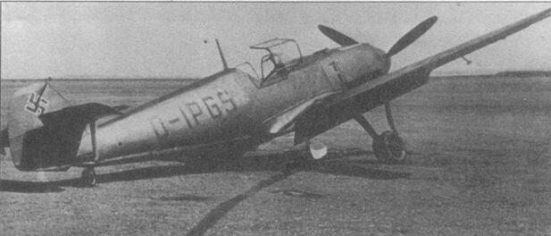 Один из первых Me 109Е D1PGS с подломившейся левой стойкой шасси 1939 год - фото 8