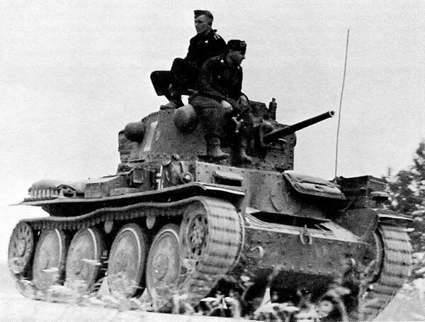 Pz38t AusfB из состава 9й танковой дивизии Вермахта Восточный фронт лето - фото 6