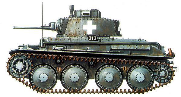 Pz38t AusfA 3я рота 67го танкового батальона 3й лёгкой дивизии Польша - фото 71
