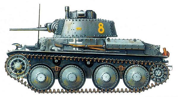 Pz38t AusfC 21й танковый полк 20й танковой дивизии Восточный фронт - фото 77