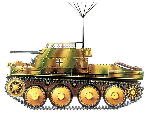 Aufklärungspanzer 38t 2я танковая дивизия Западный фронт лето 1944 г - фото 78