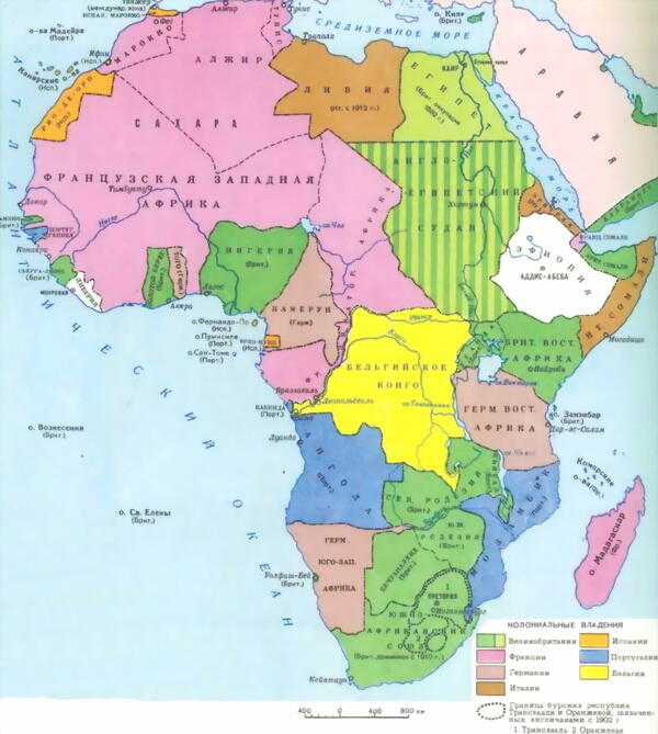 Колониальный раздел Африки в XIX начале ХХ в Франция после Алжира 1830 г - фото 1