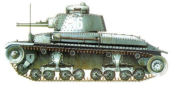 Т11 из 1го болгарского танкового полка 1942 г - фото 67