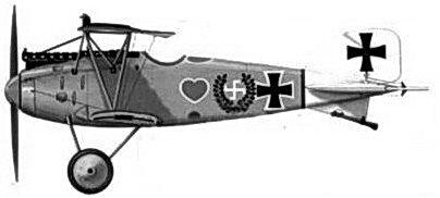 5 Альбатрос D III лейтенанта Вернера Фосса Jasta 2 середина 1917 г - фото 27