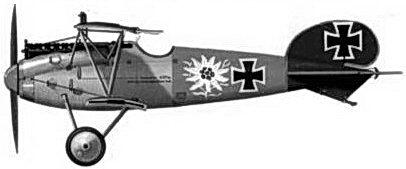 7 Альбатрос D V унтер фельдфебеля Пауля Баумера Jasta 5 лето 1917 г На - фото 29