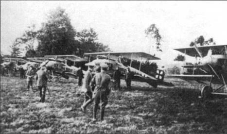 На снимке первые Альбатросы D I поступившие в Jasta 2 в сентябре 1916 г Все - фото 5