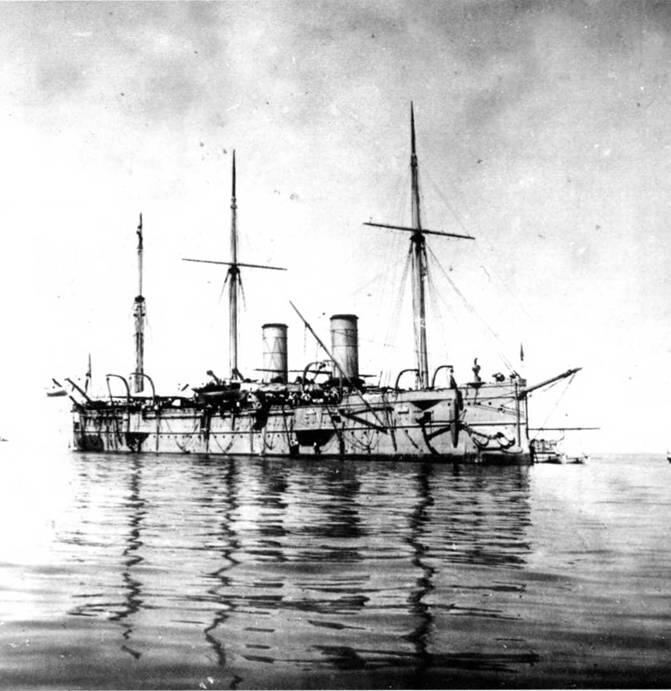 Владимир Мономах в дальнем плавании вверху и в 1902 г на Балтике в составе - фото 100