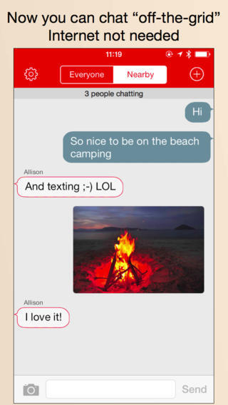 В FireChat не было бы ничего особенно примечательного если бы это приложение - фото 20