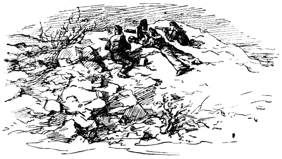 Три краснофлотца лежали на вершине невысокого холма Степан Вернивечер с - фото 2