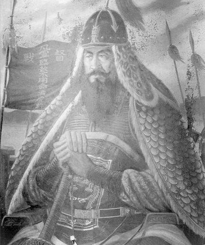 Адмирал Ли Супсин национальный герои Кореи портрет из гробницы адмирала в - фото 3