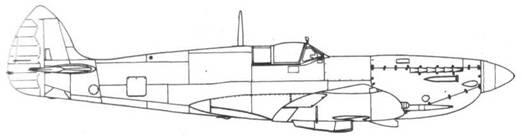 Spitfire VII поздних серий Крыло типа С увеличенного размаха - фото 234