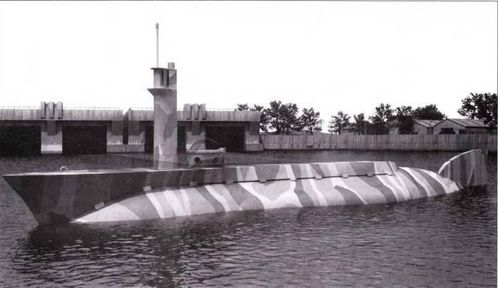 Германская сверхмалая подводная лодка Seeteufel Следующим по численности типом - фото 1
