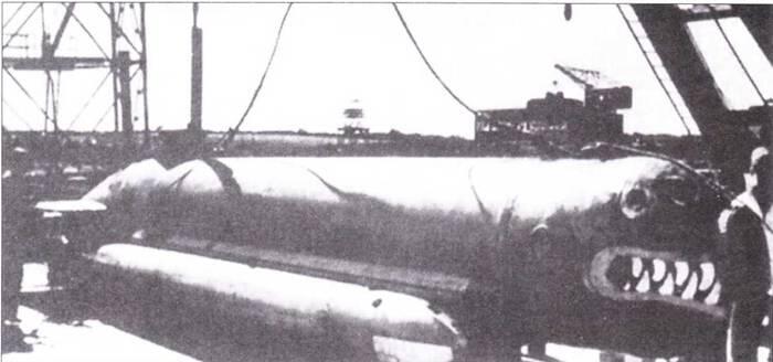 Немецкая сверхмалая подводная лодка типа Molch Немецкий сверхмалая - фото 5