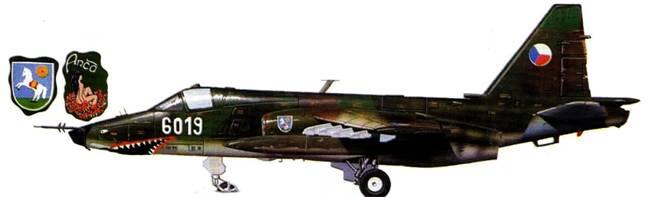 Су25К 30го Отстравского штурмового авиационного полка ВВС Чехословакии В - фото 126