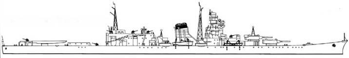 Ойодо класс Ойодо 1944 г Для 10х годов XX века легкий крейсер - фото 15