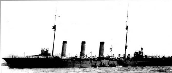 Легкий крейсер Тоне снимок 1919 г Острый клиперный нос был обычным для - фото 17