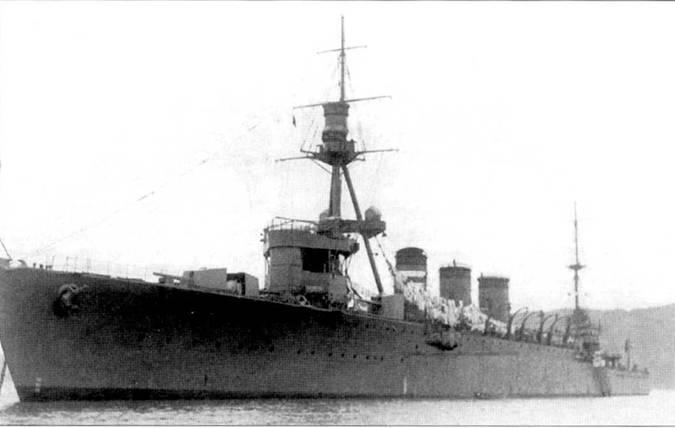 Крейсер Тома 1922 г Хорошо видна форма носовой надстройки корабля Крейсер - фото 37