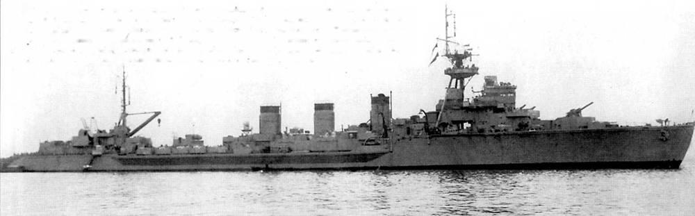 В середине января 1945 г завершилась перестройка легкого крейсера Китакими в - фото 52