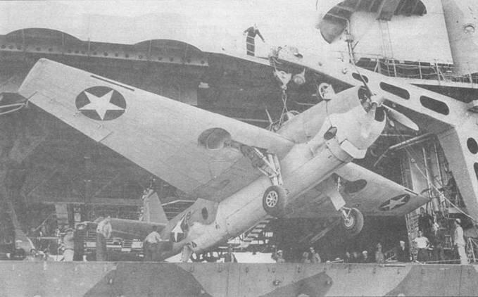TBF1 во время погрузки на авианосец USS Ranger перед началом операции Торч - фото 9