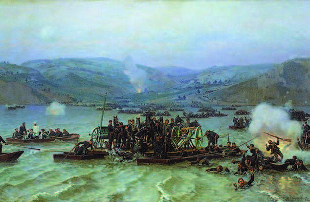 Переправа русских войск через Дунай Сражение под Шипкой Худ О Кившенко - фото 21