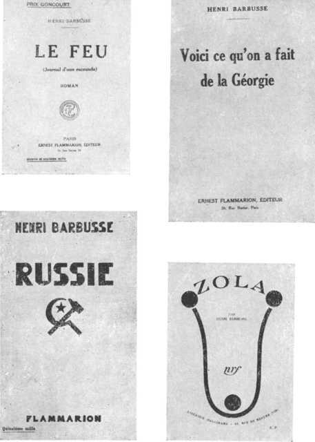 Обложки книг Барбюса изданных в Париже Огонь Вот что сделали с Грузией - фото 26