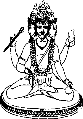 Брахма богтворец Будучи одним из богов вед Рудра впоследствии сливается со - фото 5