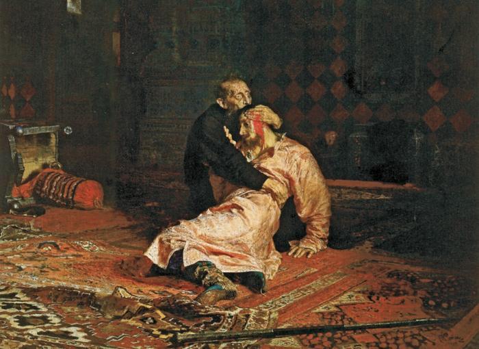 Иван Грозный и сын его Иван 16 ноября 1581 г Худ И Репин С тех пор как мы - фото 22