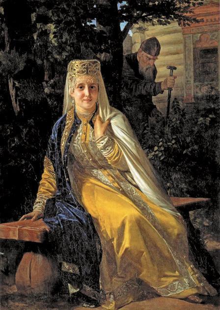 Василиса Мелентьева одна из незаконно венчанных жен царя Ивана Худ Н - фото 27