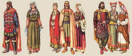 Одежда славян Кроме народов Славянских по сказанию Нестора жили тогда в - фото 3