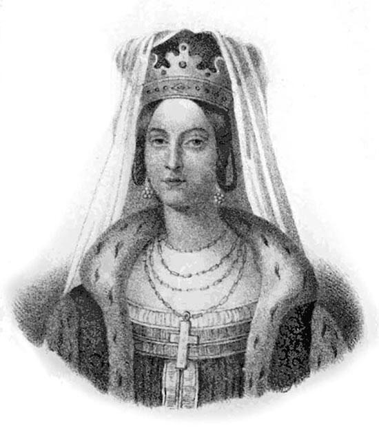 Княгиня Ольга Рисунок из Отечественного пантеона великих князей 1850 г - фото 4