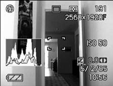 Рис 15Гистограмма изображения на дисплее камеры Как оценить кадр по его - фото 7