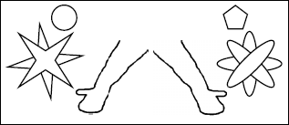 Композиция из геометрических фигур руки композиция из фигур другой формы - фото 9