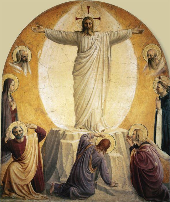 Пьеро делла Франческа ок 14201492 Крещение Христа Ок 1450 Центральная - фото 5
