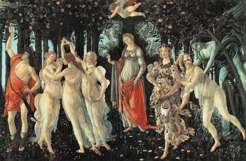 Рождение Венеры Ок 14821483 Галерея Уффици Флоренция Замысел картины - фото 10