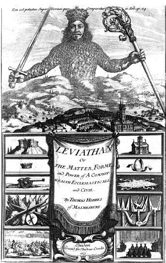 Титульный лист сочинения Томаса Гоббса Левиафан 1651 год Иммануил Кант - фото 4