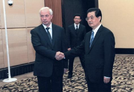Встреча с Председателем КНР Ху Цзиньтао На переговорах с премьером Госсовета - фото 54