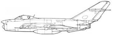 МиГ17ПФ JJ5 Самолет СИ2 И330 получил новое крыло с тремя вертикальными - фото 10