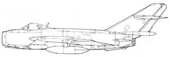 Lim6bis МиГ17ПФ JJ5 Самолет СИ2 И330 получил новое крыло с т - фото 9